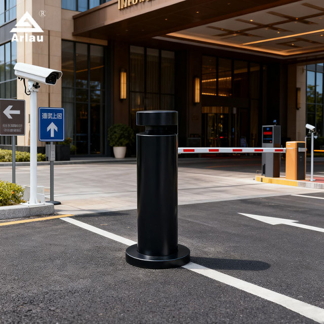Stainless Steel Bollards - Fixed , Concealed Security Posts, Ø141mm