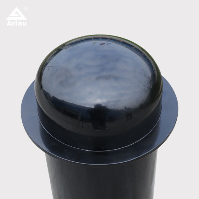 Heavy-Duty Galvanized Steel Bollard with Corrosion Resistance