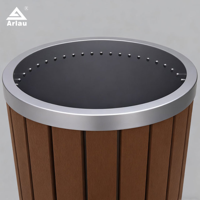 Elastic Scrapeless Round Commercial Planter for GEO Pedestrian Zones