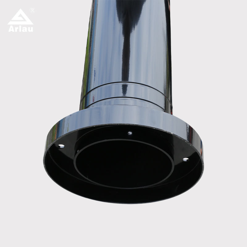 Heavy-Duty Galvanized Steel Bollard with Corrosion Resistance