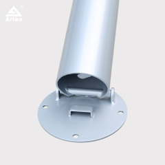 Foldable Stainless Steel Parking Post with LED Arlau