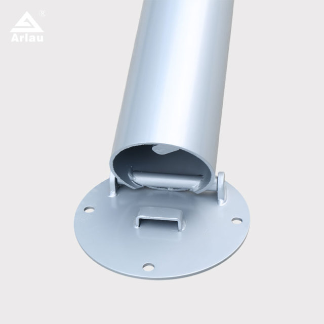 Foldable Stainless Steel Parking Post with LED Arlau