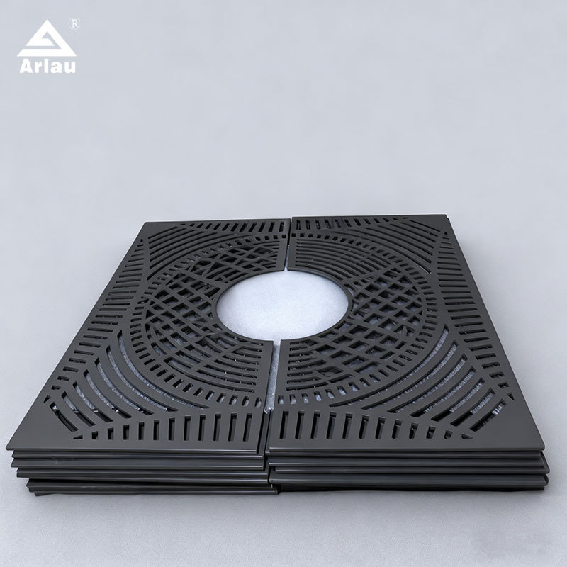 Durable Square Tree Grates for Pedestrian and Vehicle Zones