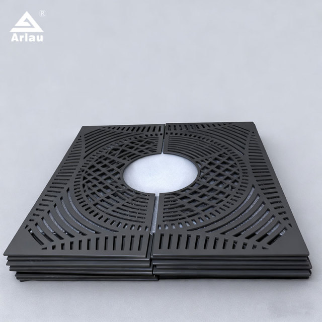 Durable Square Tree Grates for Pedestrian and Vehicle Zones