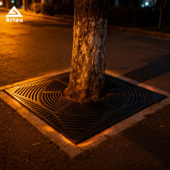 Durable Square Tree Grates for Pedestrian and Vehicle Zones