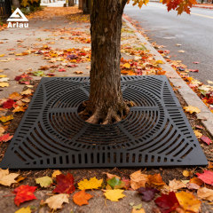 Durable Square Tree Grates for Pedestrian and Vehicle Zones