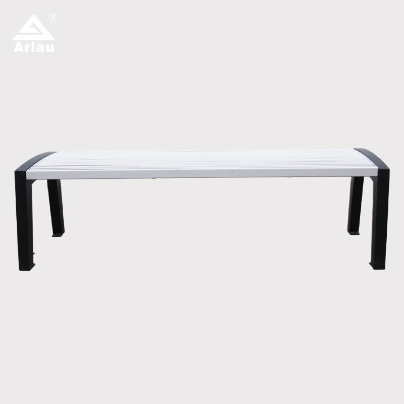 Heavy-Duty Public Bench Steel Vandal-Resistant Outdoor Seating - Arlau