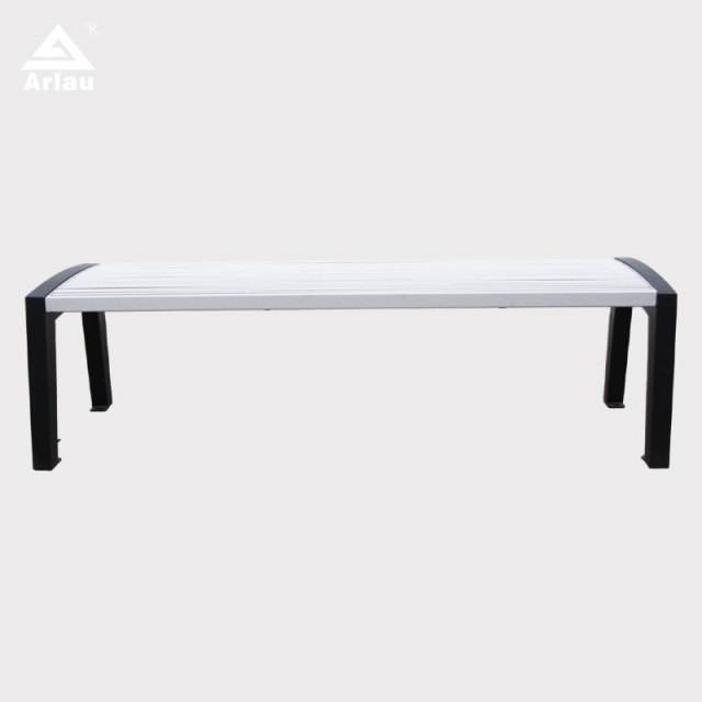 Heavy-Duty Public Bench Steel Vandal-Resistant Outdoor Seating - Arlau