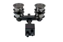 Two-wheel, three-layer tension frame