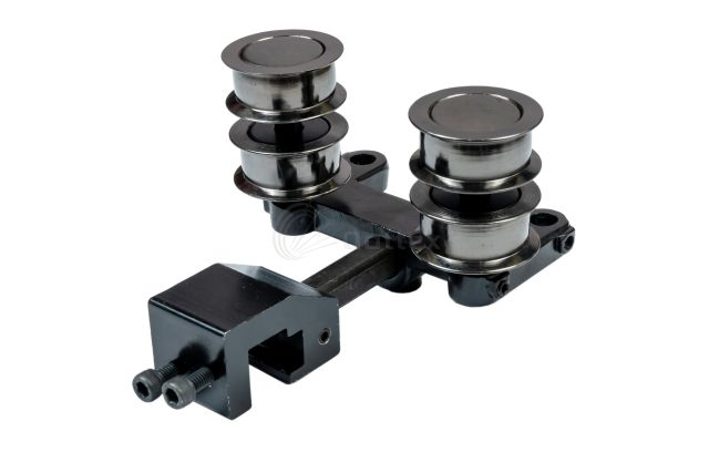 Two-wheel, three-layer tension frame