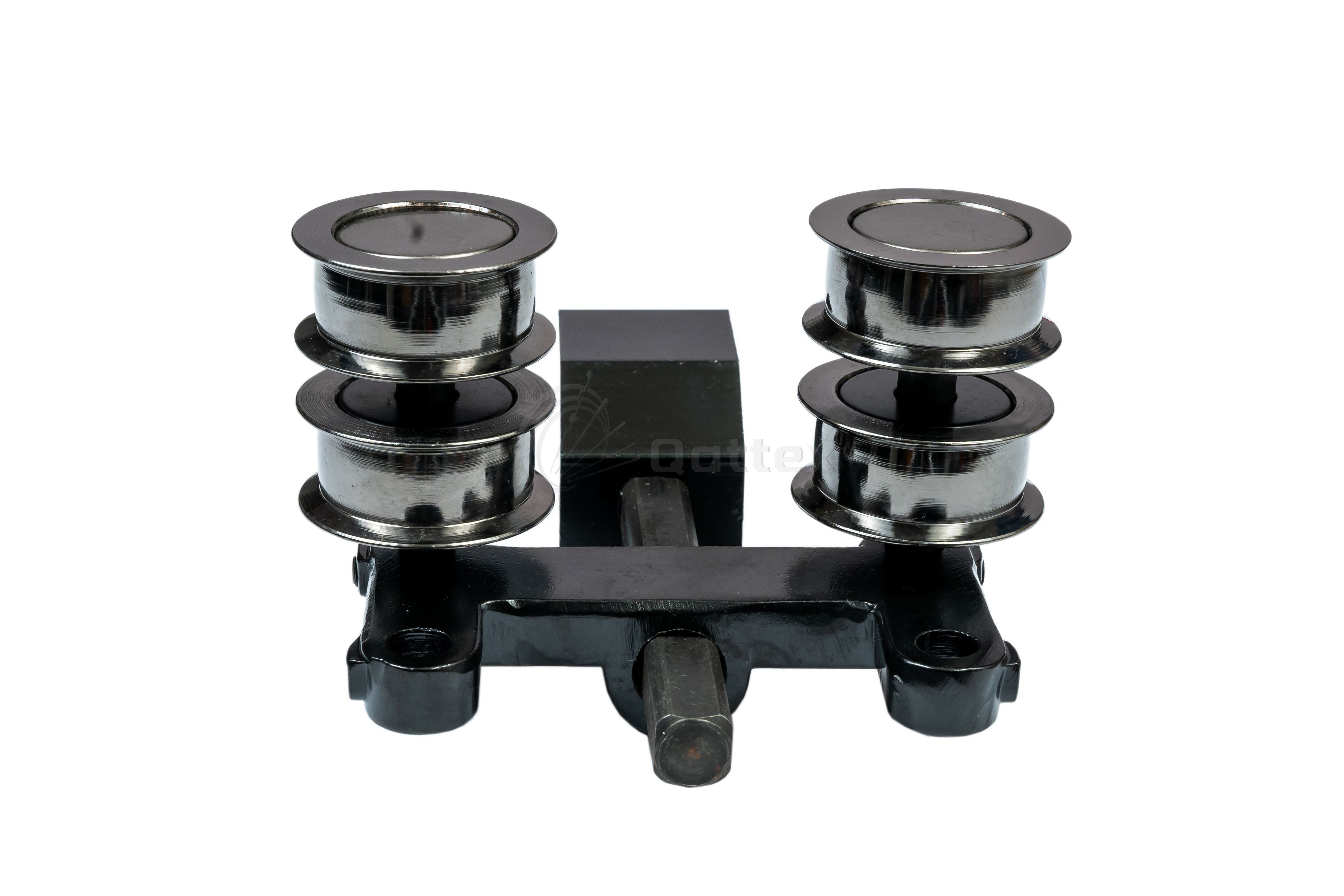 Two-wheel, three-layer tension frame