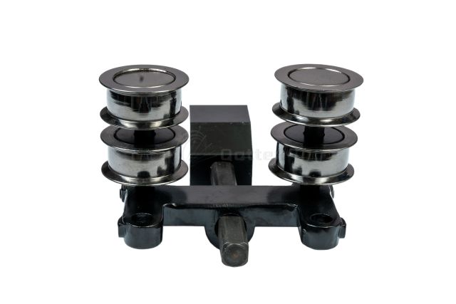 Two-wheel, three-layer tension frame