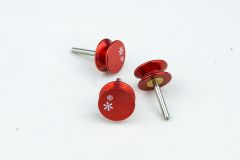 Star Aluminum Guide Pulley Spare Parts for Circular Knitting Machine(Straight Short）