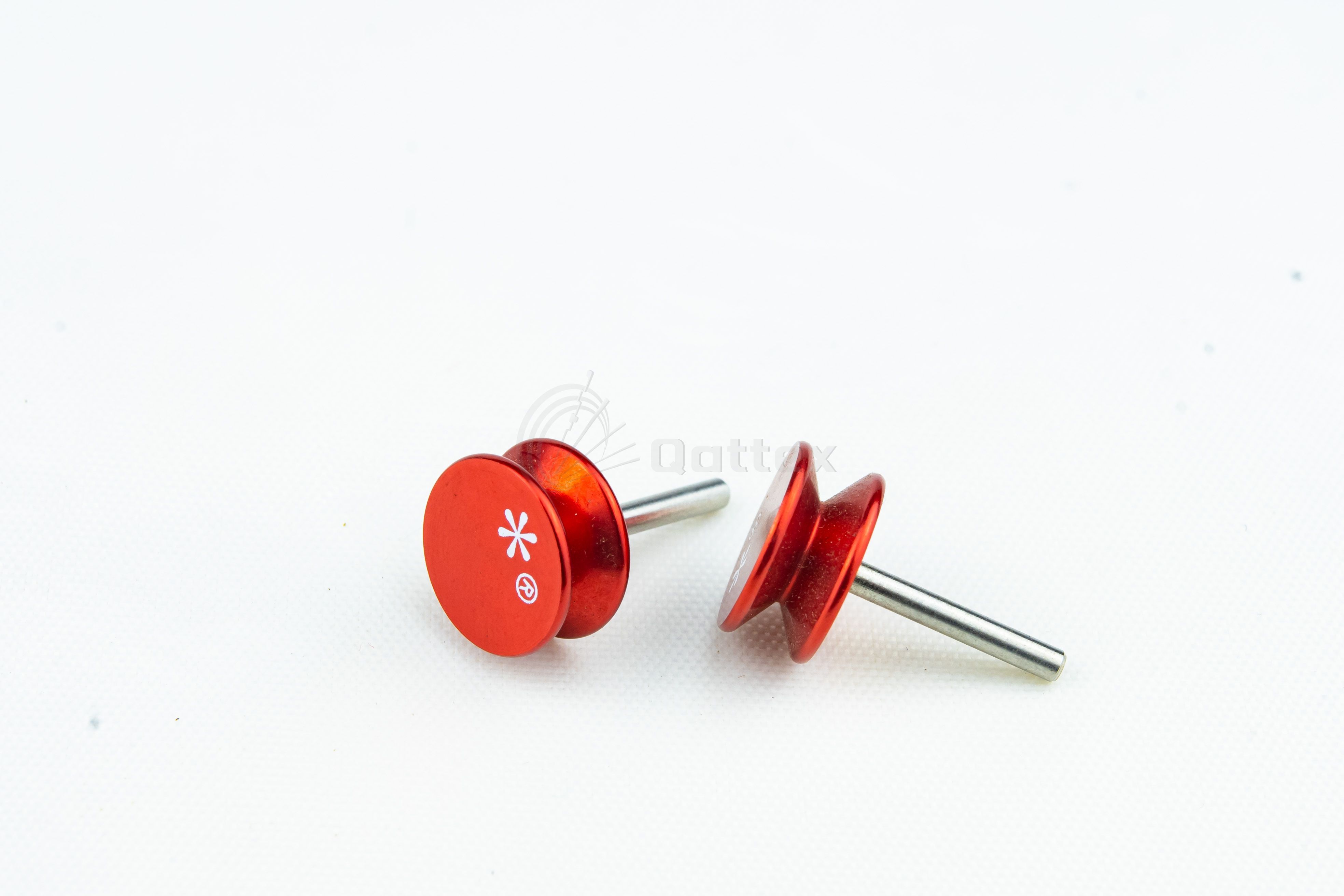 Star Aluminum Guide Pulley Spare Parts for Circular Knitting Machine(Straight Short）