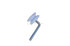 Star Guide Pulley Spare Parts for Circular Knitting Machine(Straight Bend with White Head)