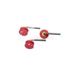 Star Aluminum Guide Pulley Spare Parts for Circular Knitting Machine(Straight Bend)