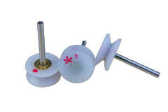 Star Guide Pulley Spare Parts for Circular Knitting Machine(Straight Short with White Head)
