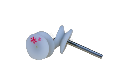 Star Guide Pulley Spare Parts for Circular Knitting Machine(Straight Short with White Head)