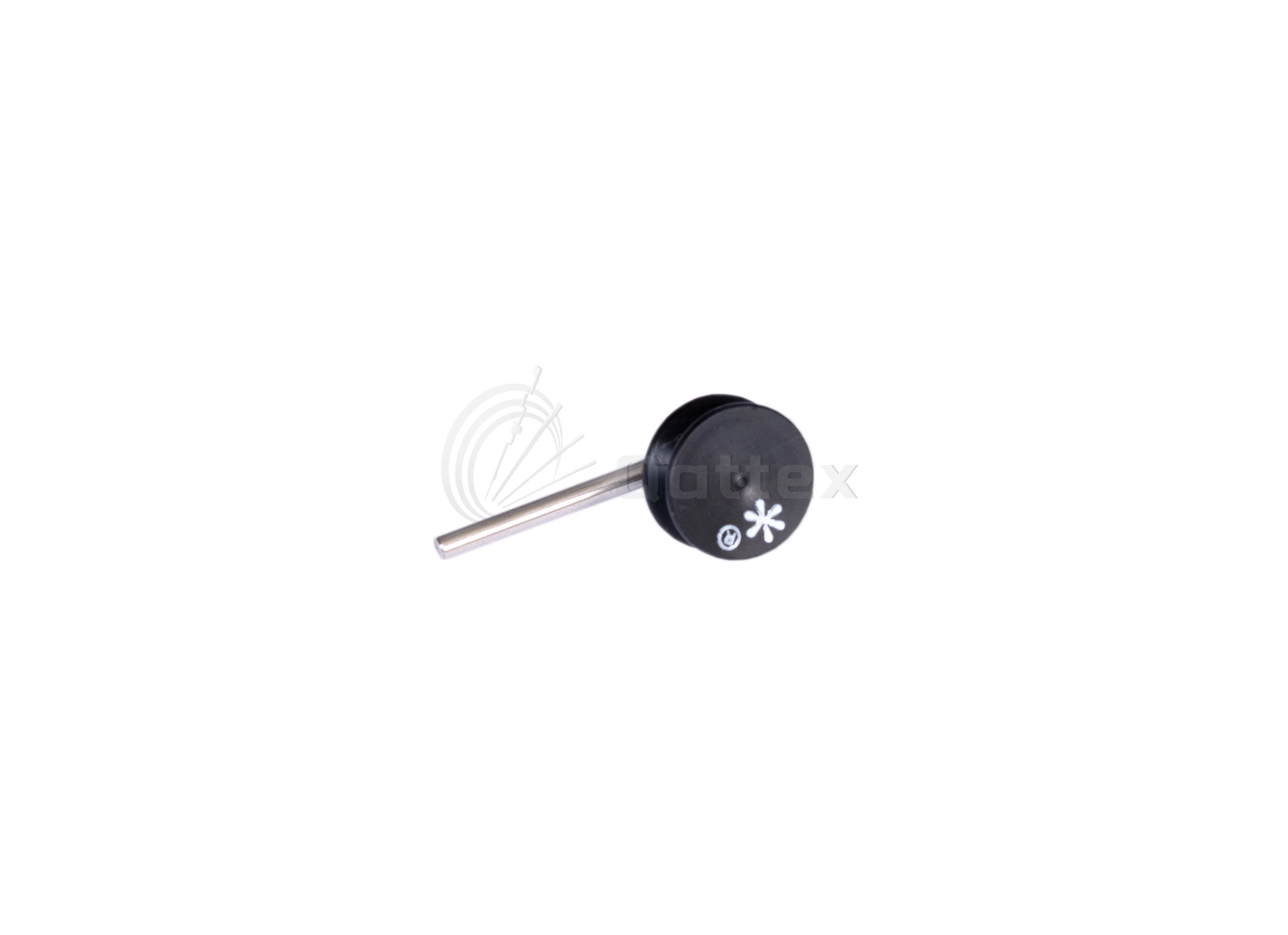 Star Guide Pulley Spare Parts for Circular Knitting Machine(Straight Bend with Black Head)