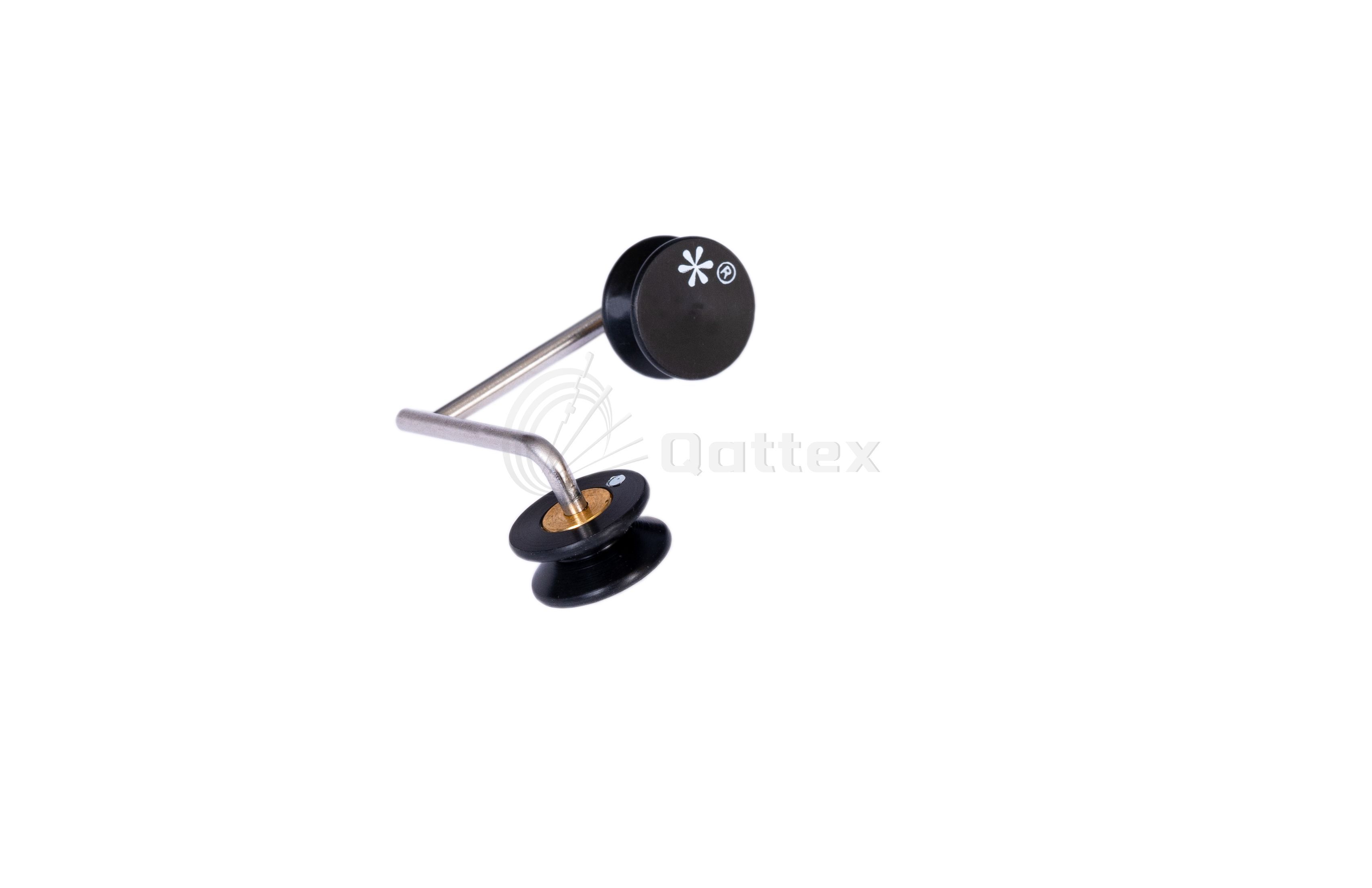 Star Guide Pulley Spare Parts for Circular Knitting Machine(Straight Bend with Black Head)