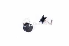 Star Guide Pulley Spare Parts for Circular Knitting Machine(Short Bend with Black Head)