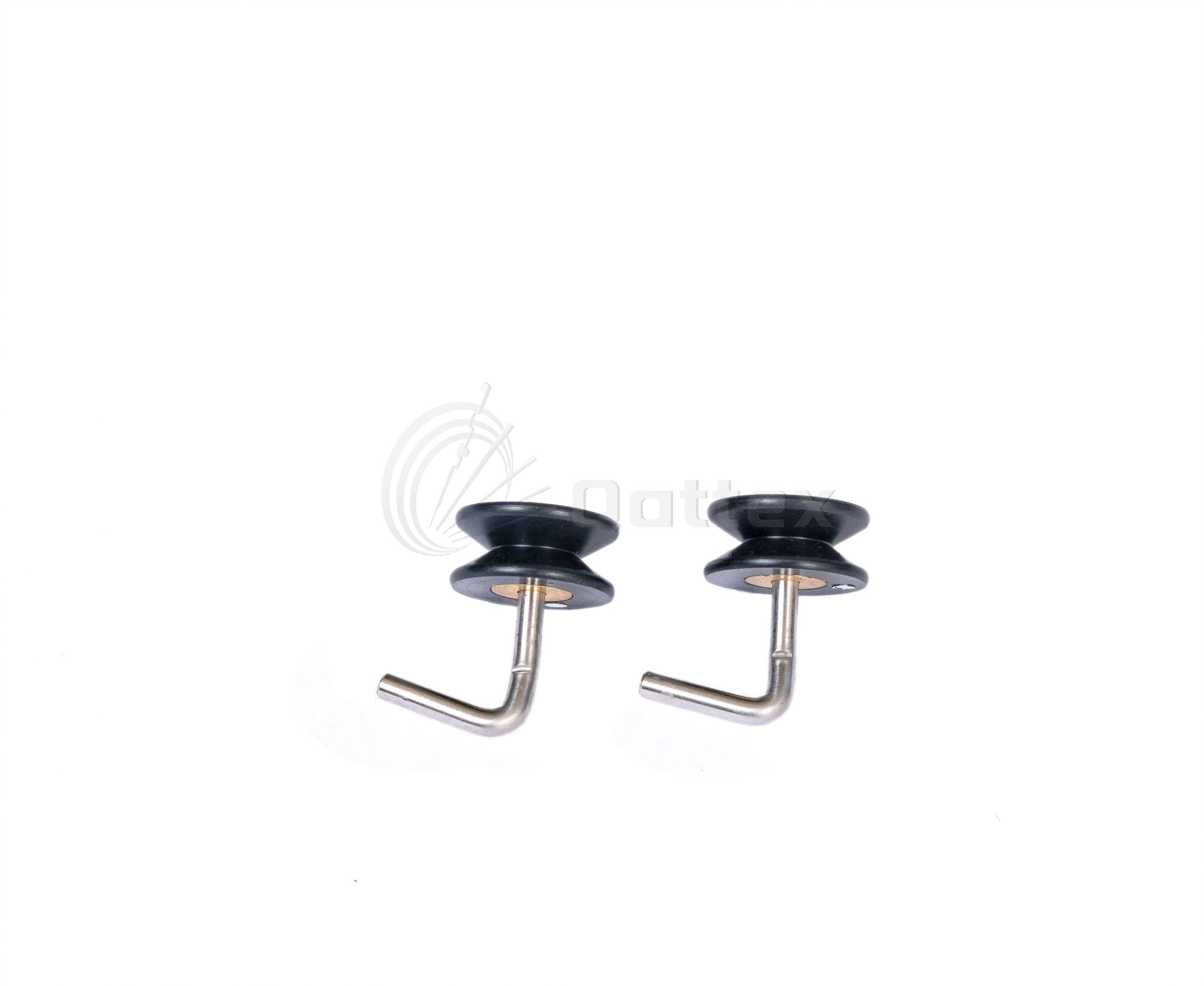 Star Guide Pulley Spare Parts for Circular Knitting Machine(Short Bend with Black Head)