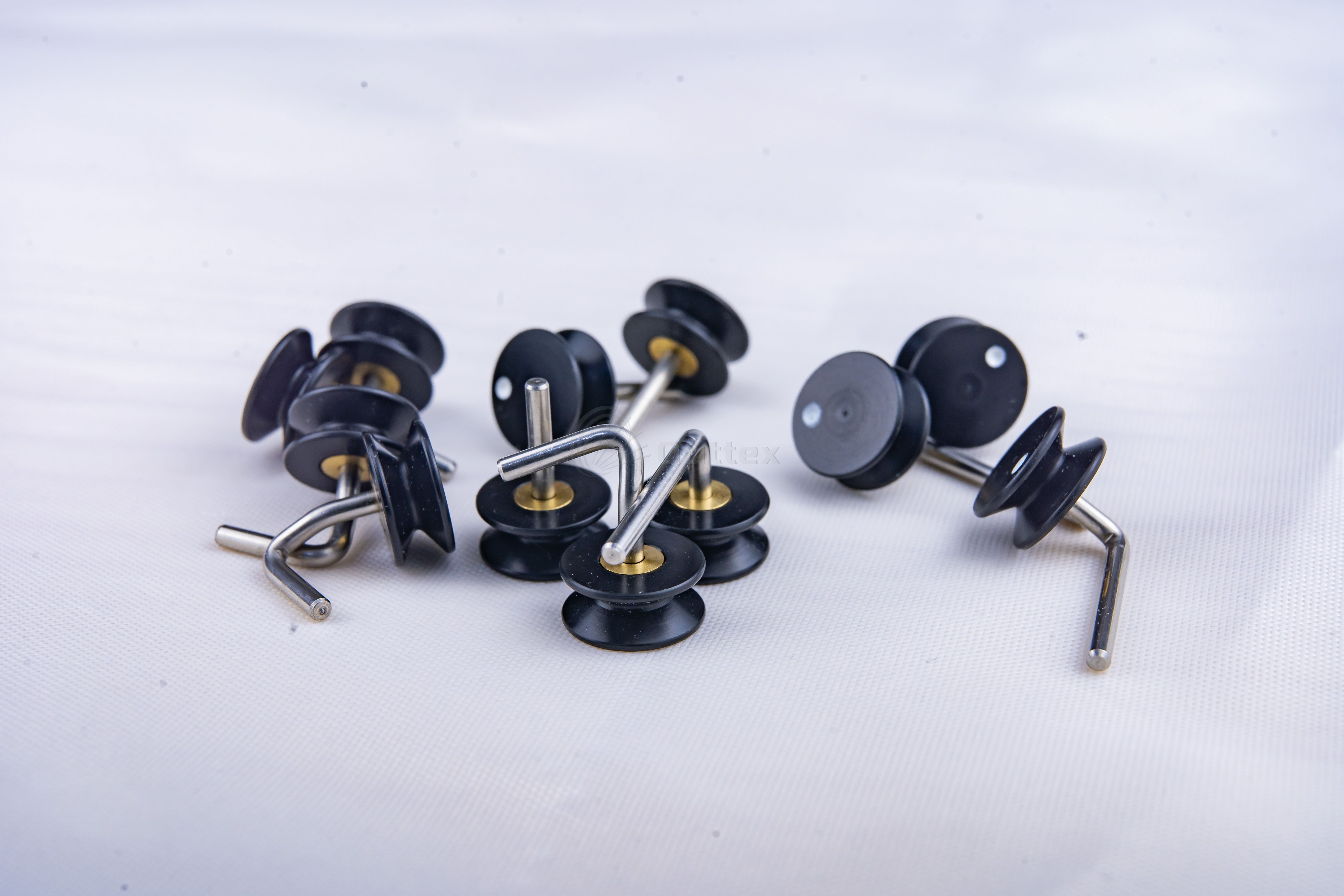 Dot Guide Pulley Lycra Guide Spare Parts for Circular Knitting Machine (Straight Bend)