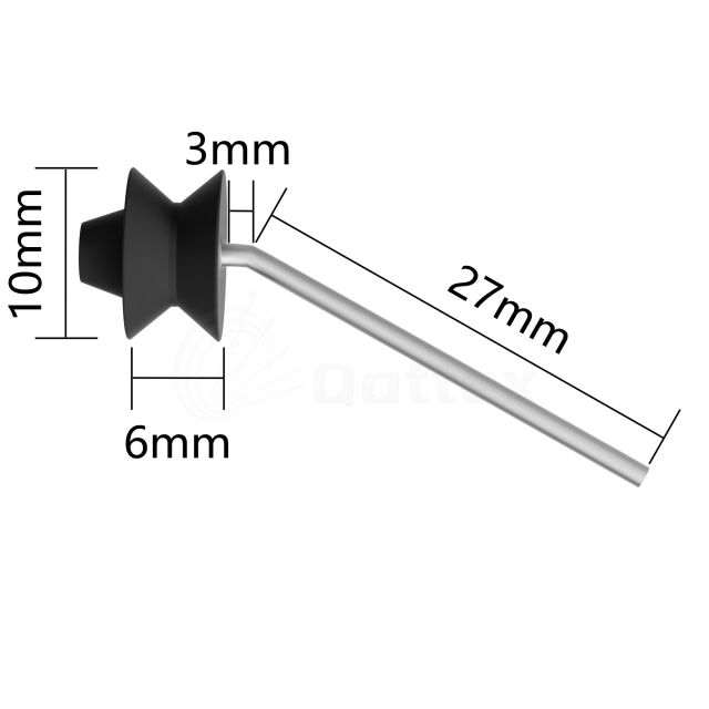 105H011 Mayer's Guide Pulley / Lycra Guide / Lycra Pulley Spare Parts for Circular Knitting Machine