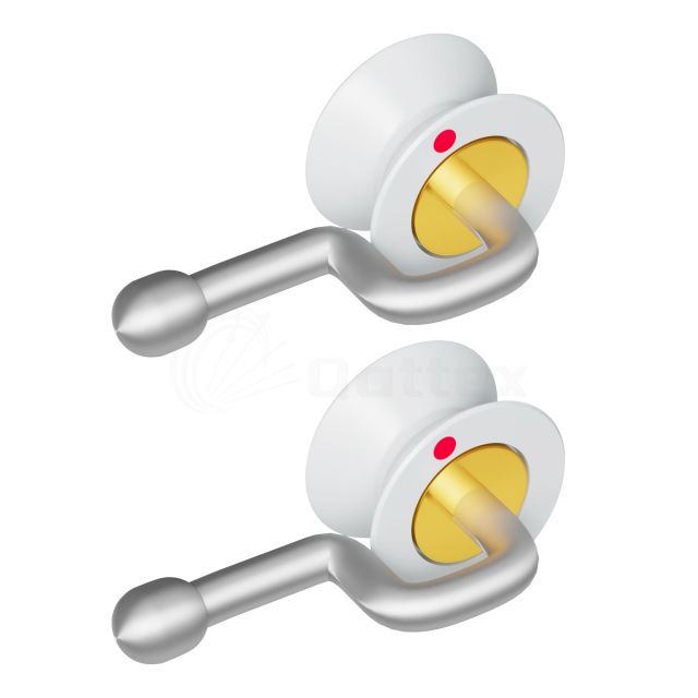 105A209 Star Guide Pulley / Lycra Guide / Lycra Pulley Spare Parts for Circular Knitting Machine