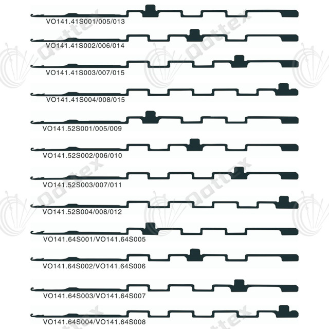 Vo 141 Series Knitting Needles (141.41 141.52 141.64) for Circular Knitting Machines | Qattex