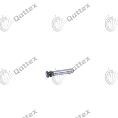 Knurled screw for positioning pin of circular knitting machine