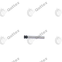 Knurled screw for positioning pin of circular knitting machine