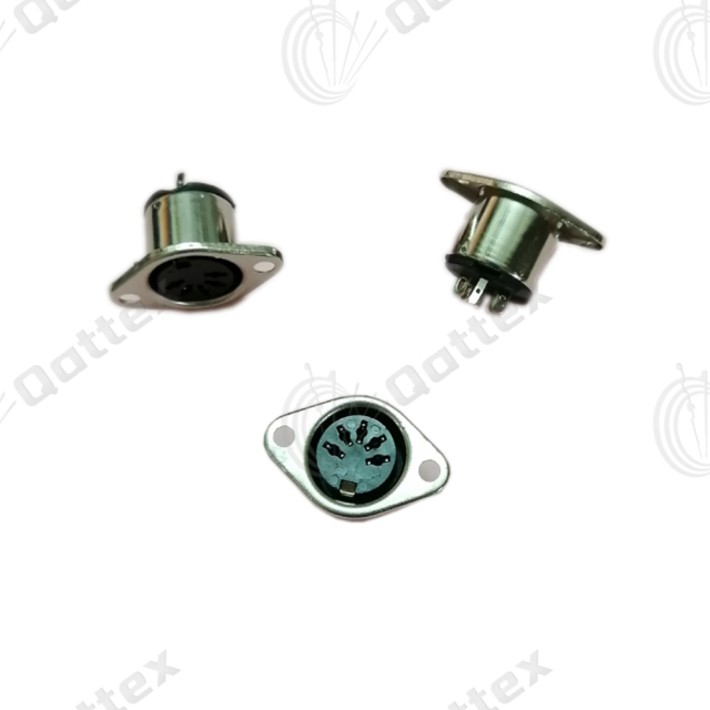 5-Pin Socket for Needle Detector Knitting Machine Electrical Connector