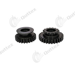 Fabric Roll Machine 15-28 Tooth Chain Gear Belt Gear Cloth Spreader Gear for Knitting Machine Spare Parts