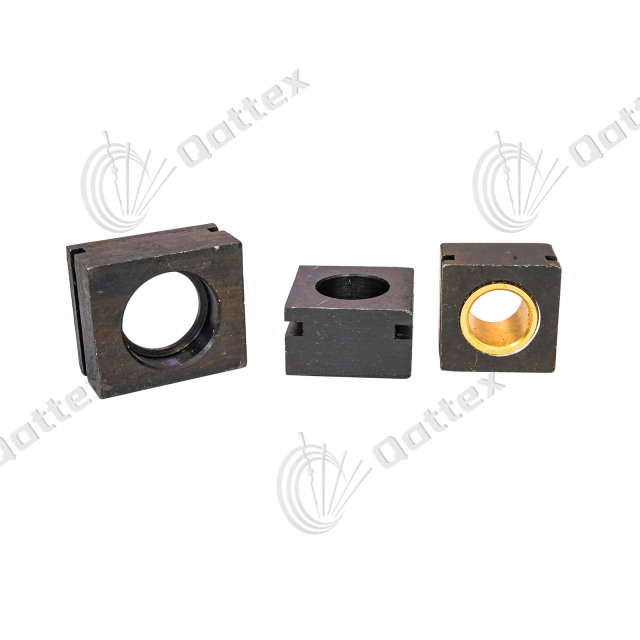 Bearing Seat of Cloth Spreader Middle Seat, Iron Seat With Copper Sleeve, Iron Block of Rubber Roller Knitting Circular Machine Accessories