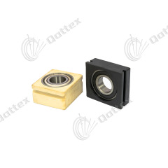 Bearing Seat of Cloth Spreader Middle Seat, Iron Seat With Copper Sleeve, Iron Block of Rubber Roller Knitting Circular Machine Accessories