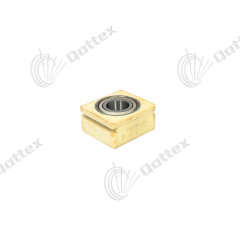 Bearing Seat of Cloth Spreader Middle Seat, Iron Seat With Copper Sleeve, Iron Block of Rubber Roller Knitting Circular Machine Accessories