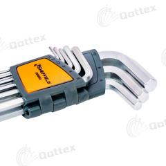 Extra-Long Arm Boll End Hex Key Set Textile Common Tools