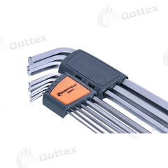 Extra-Long Arm Boll End Hex Key Set Textile Common Tools