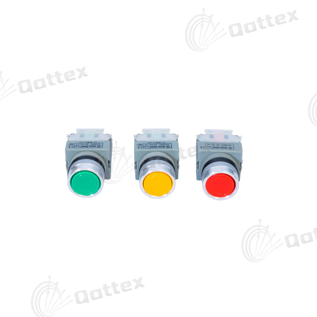 Power start self-reset click button switch with lock for Circular Knitting Machine Spare Parts