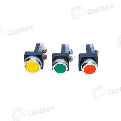 Flat Head Self-Reset Button Point Switch Start Emergency Stop Mushroom Key Point Power Switch for Circular Knitting Machine Spare Parts