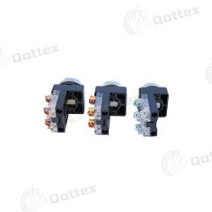 Flat Head Self-Reset Button Point Switch Start Emergency Stop Mushroom Key Point Power Switch for Circular Knitting Machine Spare Parts