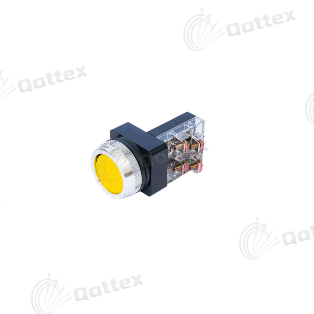 Flat Head Self-Reset Button Point Switch Start Emergency Stop Mushroom Key Point Power Switch for Circular Knitting Machine Spare Parts