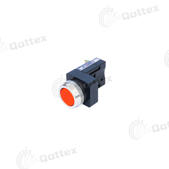 Flat Head Self-Reset Button Point Switch Start Emergency Stop Mushroom Key Point Power Switch for Circular Knitting Machine Spare Parts