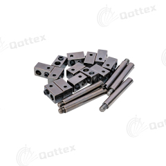 Circular Machine Yarn Guide Spandex Double-Jersey Guide Pulley Seat Single-Hole Double-Hole Guide Pulley Seat with Rod