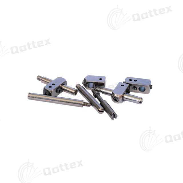 Circular Machine Yarn Guide Spandex Double-Jersey Guide Pulley Seat Single-Hole Double-Hole Guide Pulley Seat with Rod