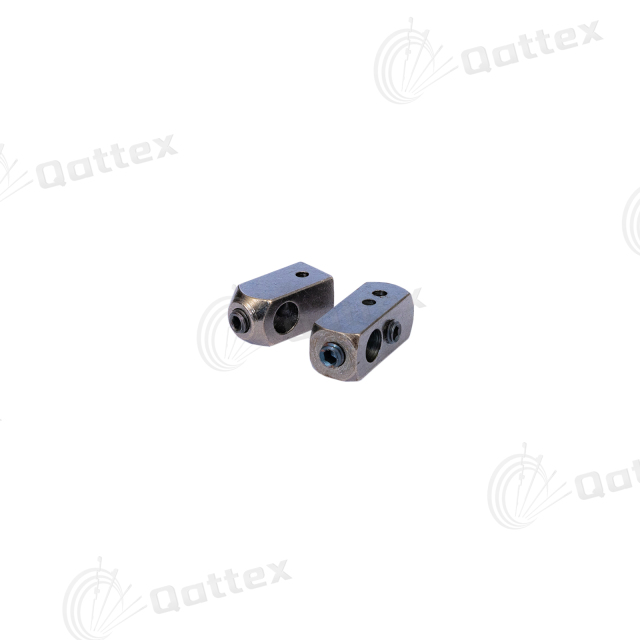 Circular Machine Yarn Guide Spandex Double-Jersey Guide Pulley Seat Single-Hole Double-Hole Guide Pulley Seat with Rod