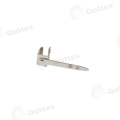 SW-009 Snail Wire Snail Wire Guide 2 Holes For Textile Knitting Machine Spare Parts Circular Flat Machine Accessories