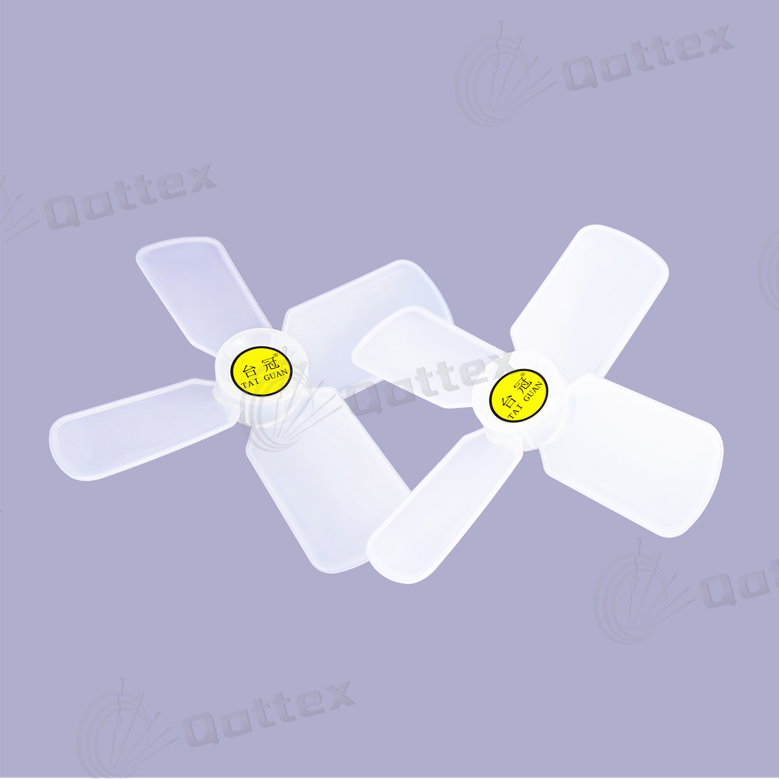 TaiGuan Knitting Deduster Fan Blade 4 Wings Duster Fan Blade Dedust Fan Circular Knitting Fan Blade Knitting Textile Machine Spare Parts