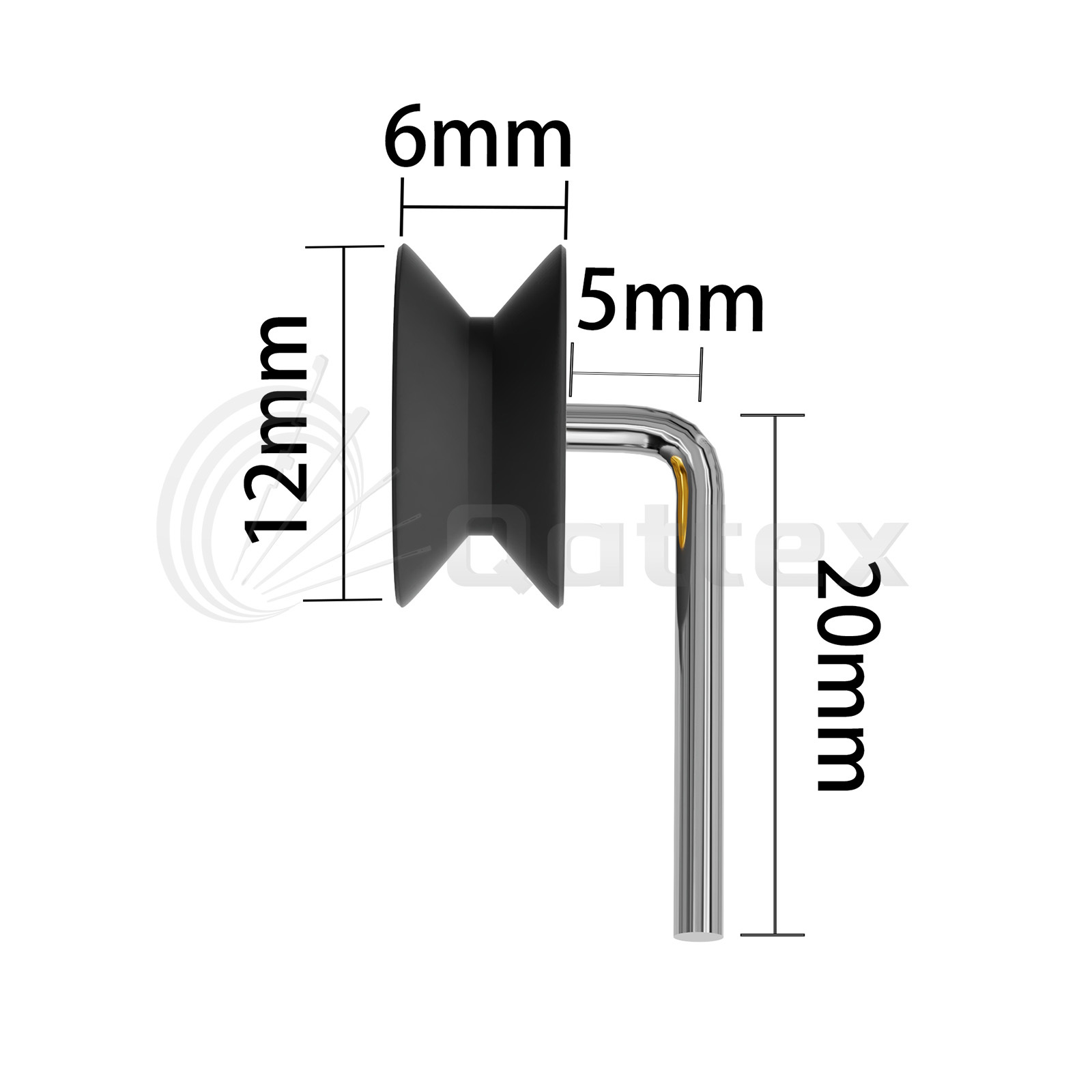 105A132 Star Guide Pulley for Circular Knitting Machines | Qattex